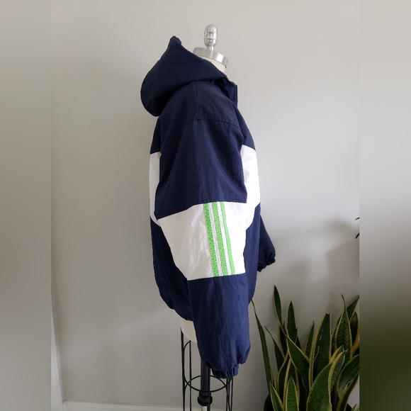 LATE 90s oversized Adidas puffy coat - Picture 2 of 5